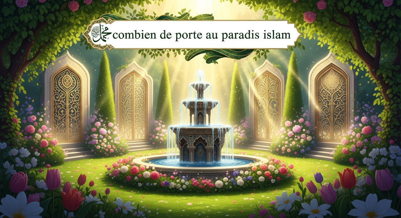 Combien de portes au Paradis en Islam ? Découvrez les 8