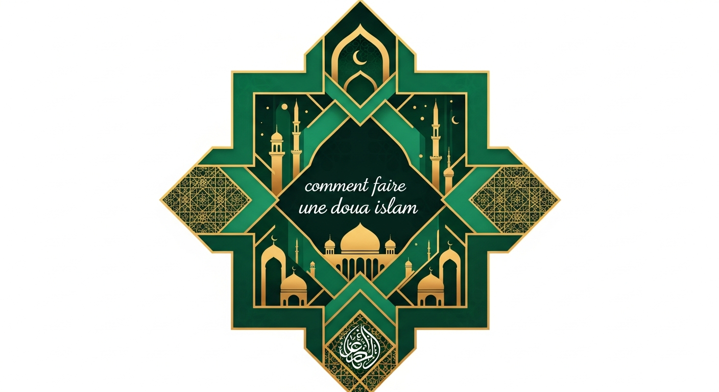 Mains levées vers le ciel pour faire une doua en islam