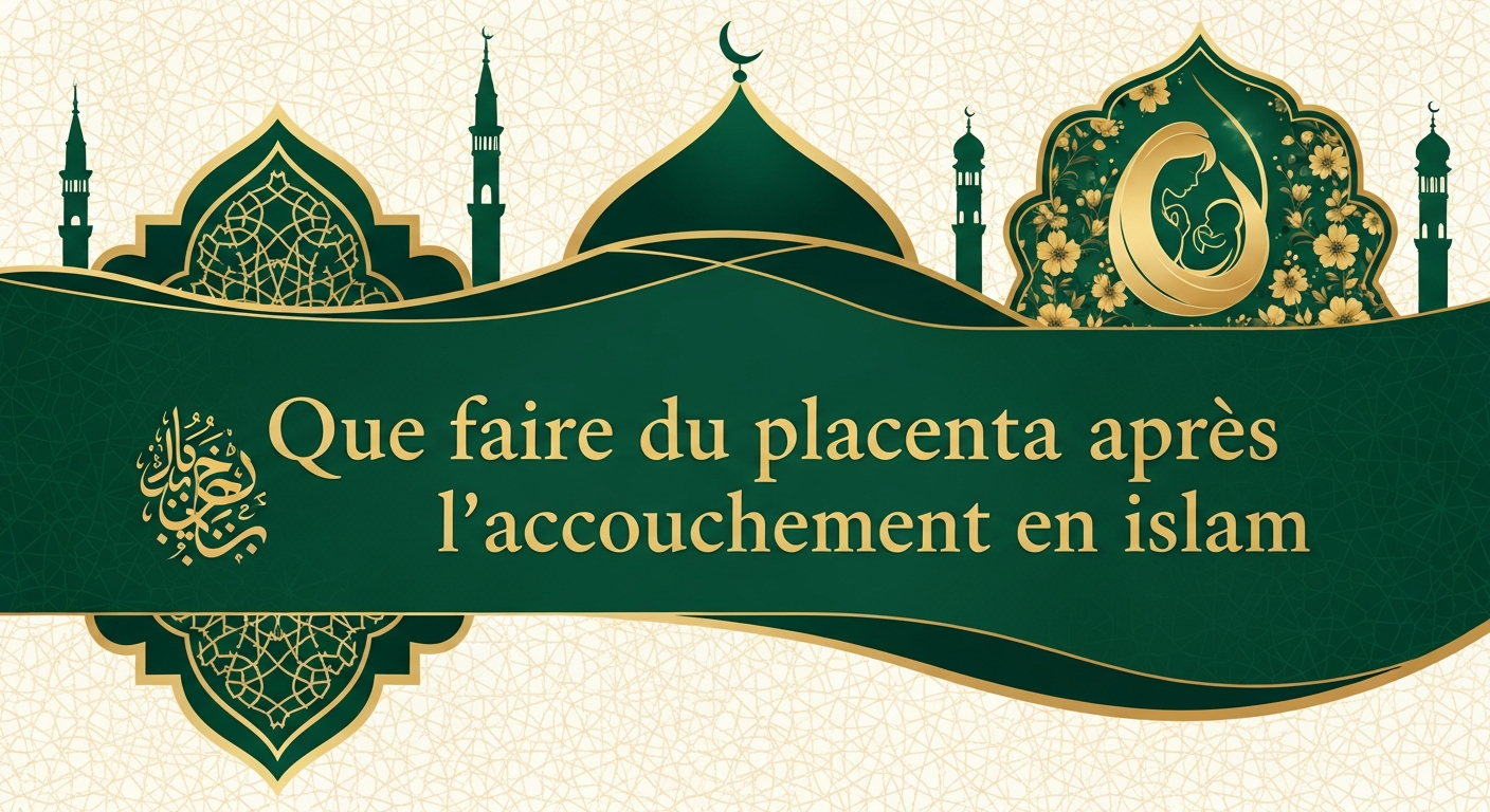 Famille musulmane enterrant le placenta dans un jardin sous un arbre, geste symbolique et respectueux
