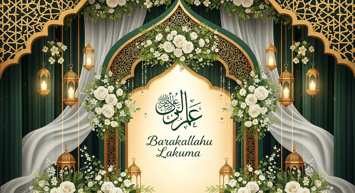 Imam lisant la khotba du mariage islamique