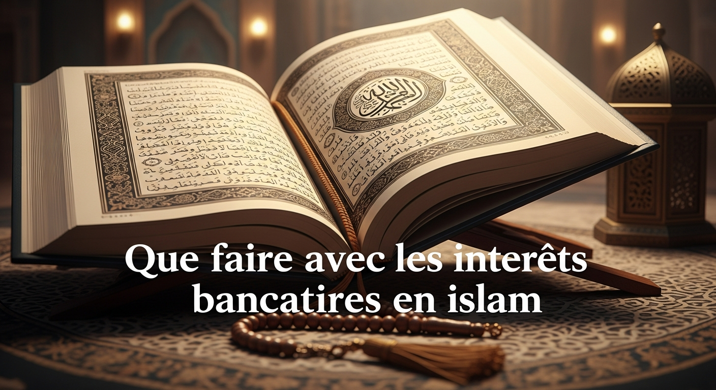 Coran ouvert avec un chapelet