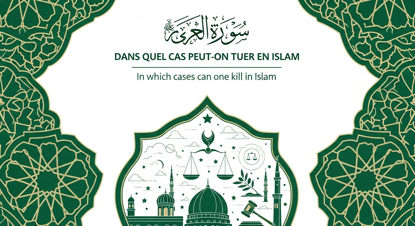 Balance de la justice islamique avec le Coran