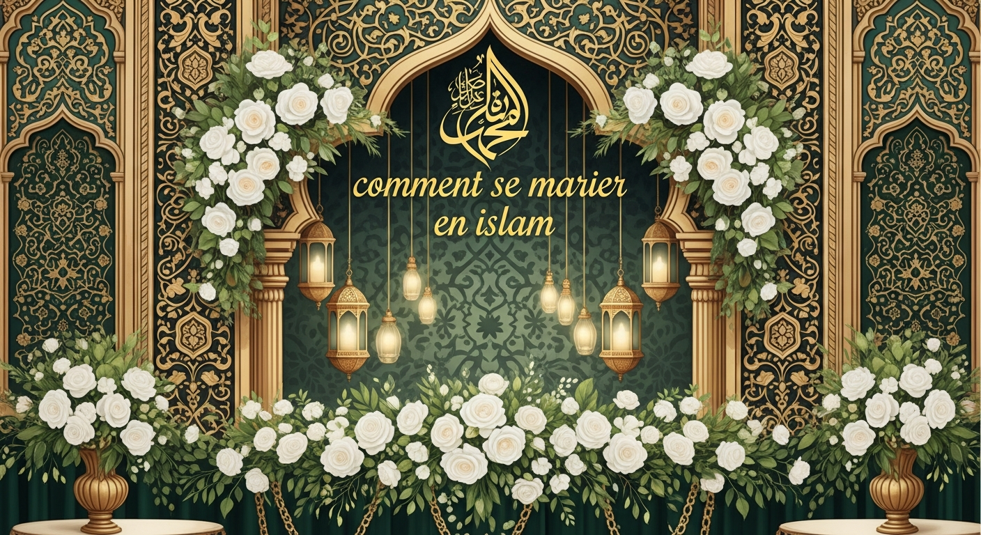 Jeune couple musulman souriant lors d