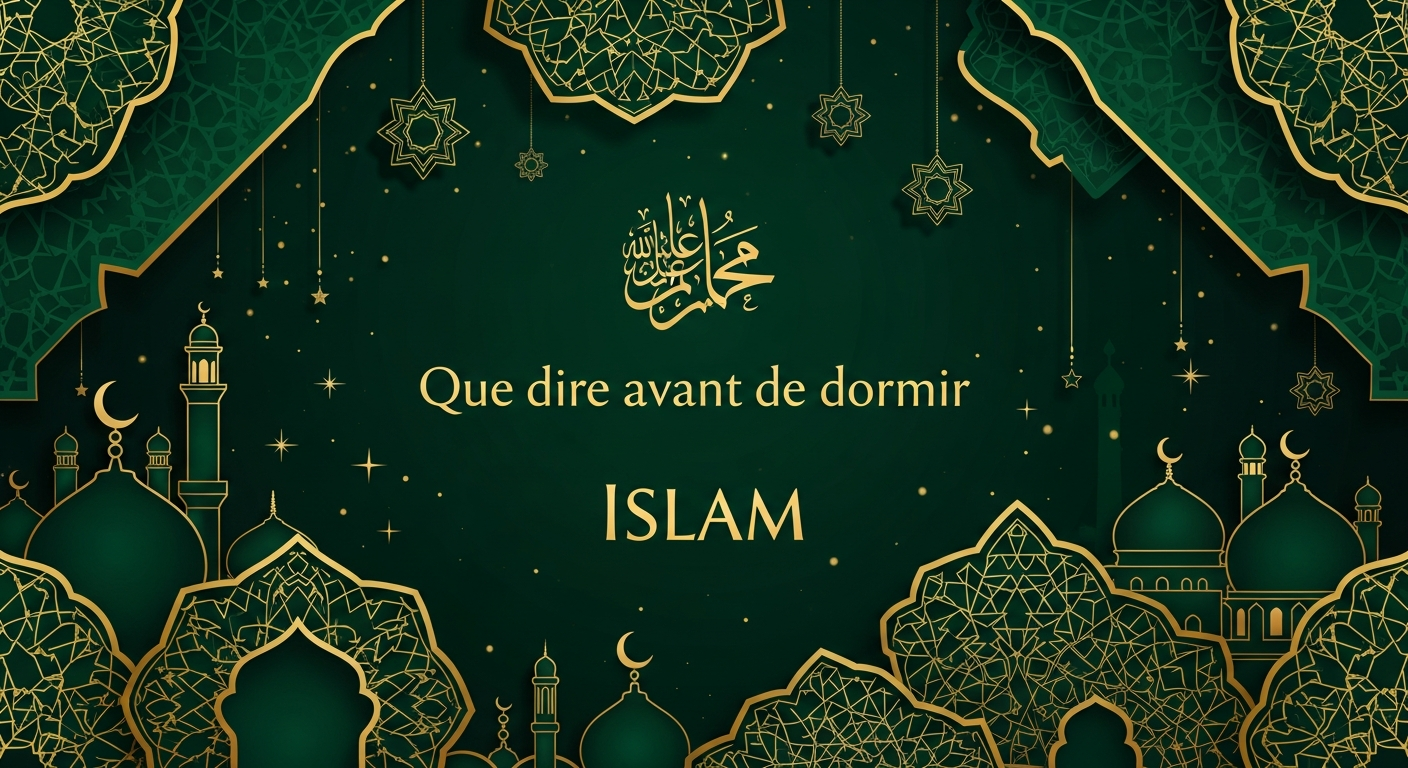 Femme lisant le Coran avant de se coucher