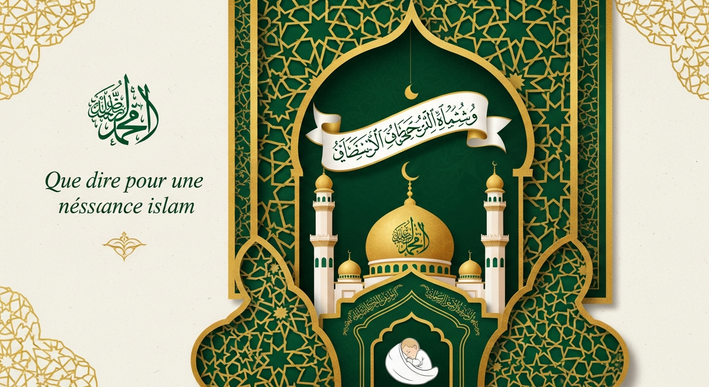 Conseils visite nouveau-né islam, bienveillance parents